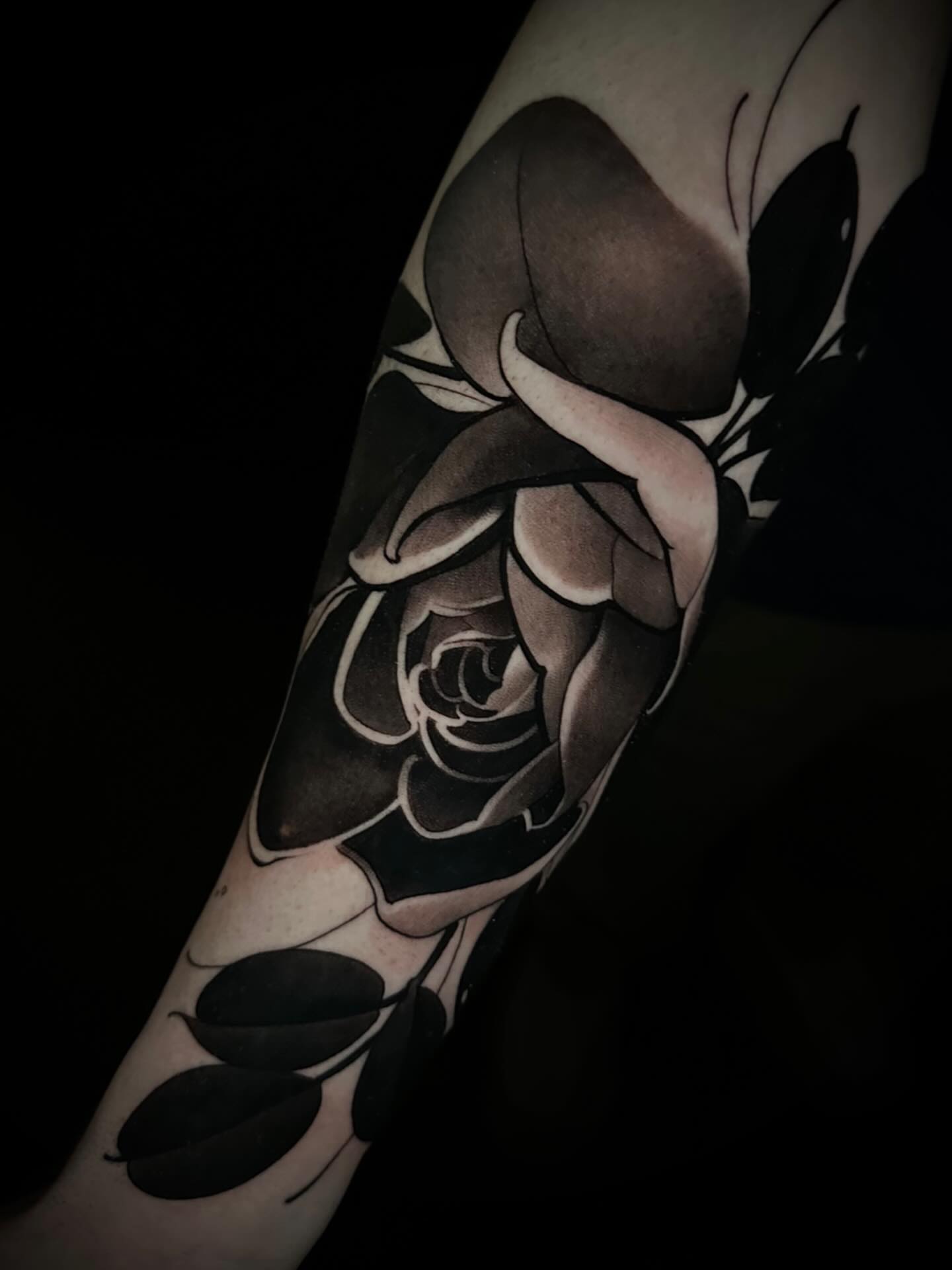 Tattoo by @nathanadsitart — black_and_grey