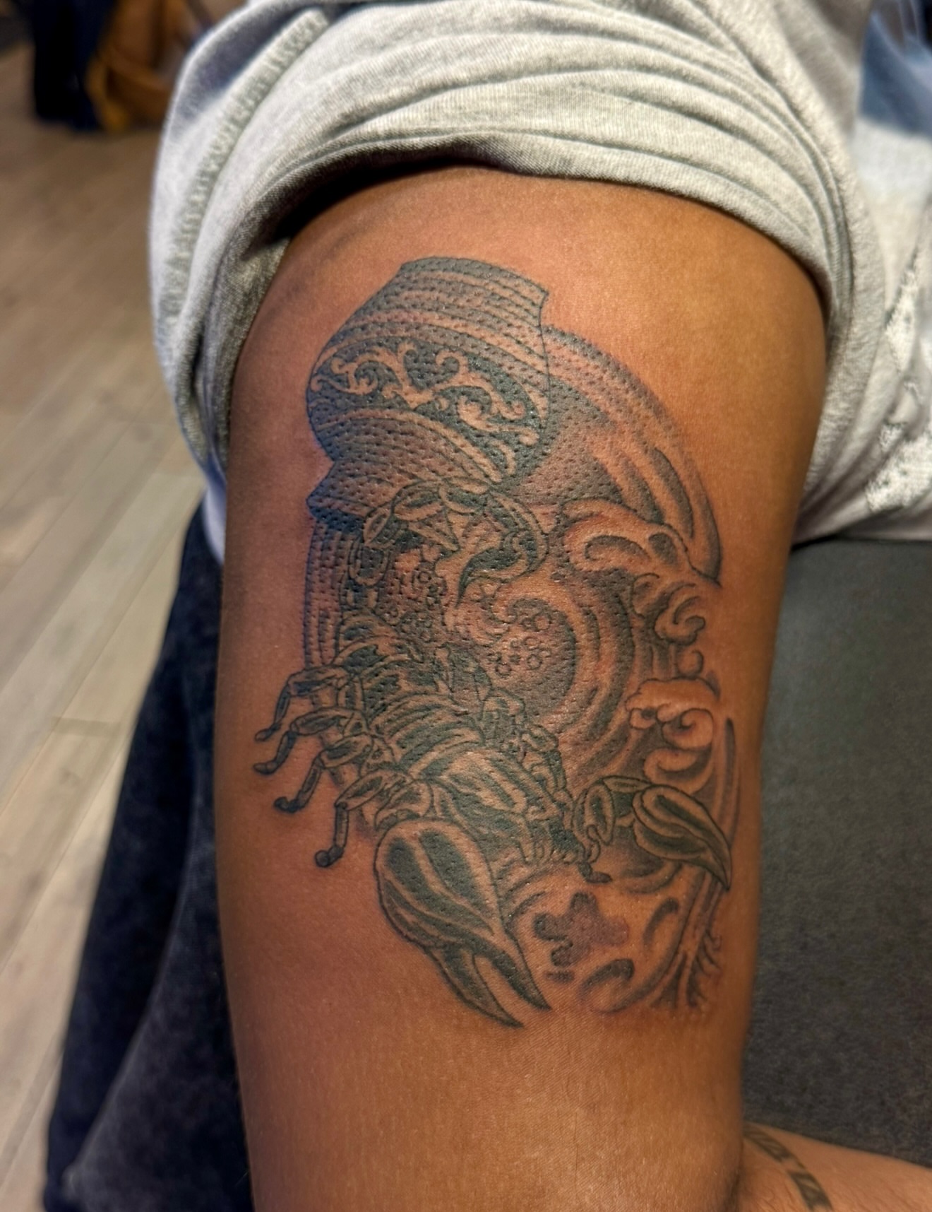 Tattoo by Zac Clark, Richmond, VA