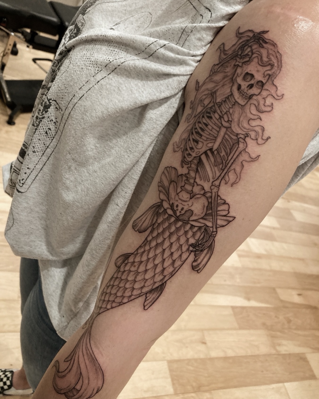 Tattoo by @zen_dictator — black_and_grey, realism