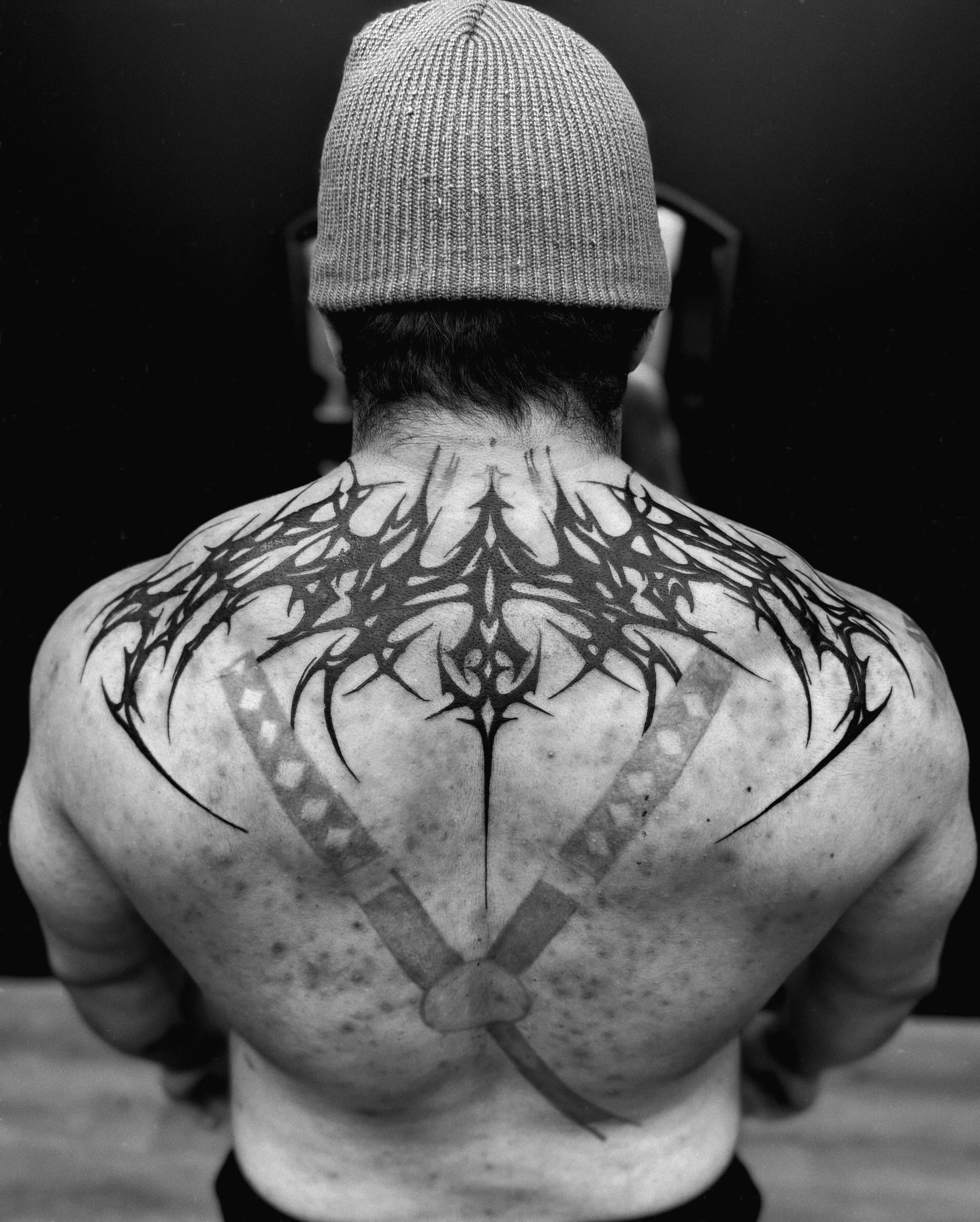Tribal design tribal tattoo on the back by 𝔍𝔞𝔯𝔢𝔡 𝔞𝔩𝔩𝔢𝔫