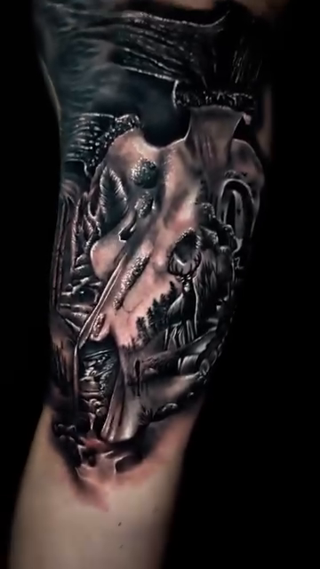 Tattoo by @theinkmason3 — realism, dark_realism