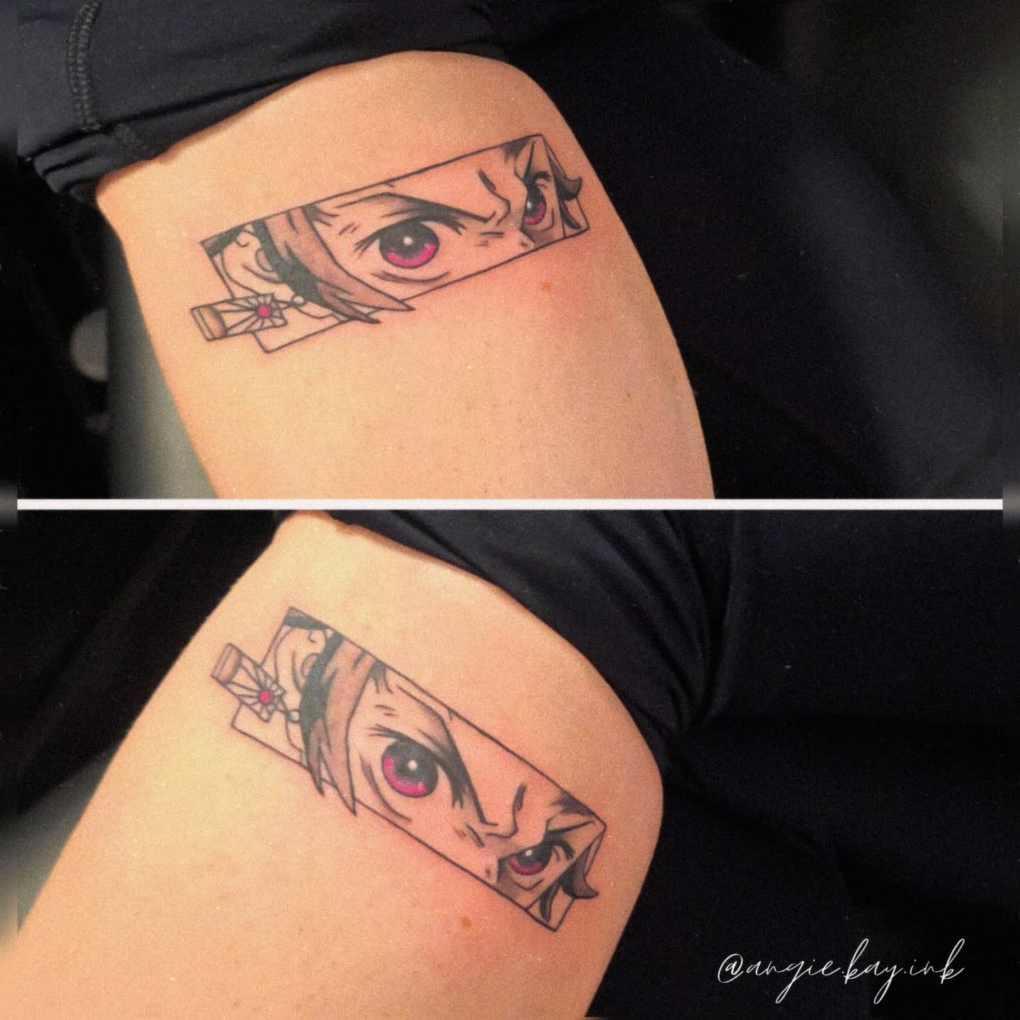 Tattoo by @angie.kay.ink — anime
