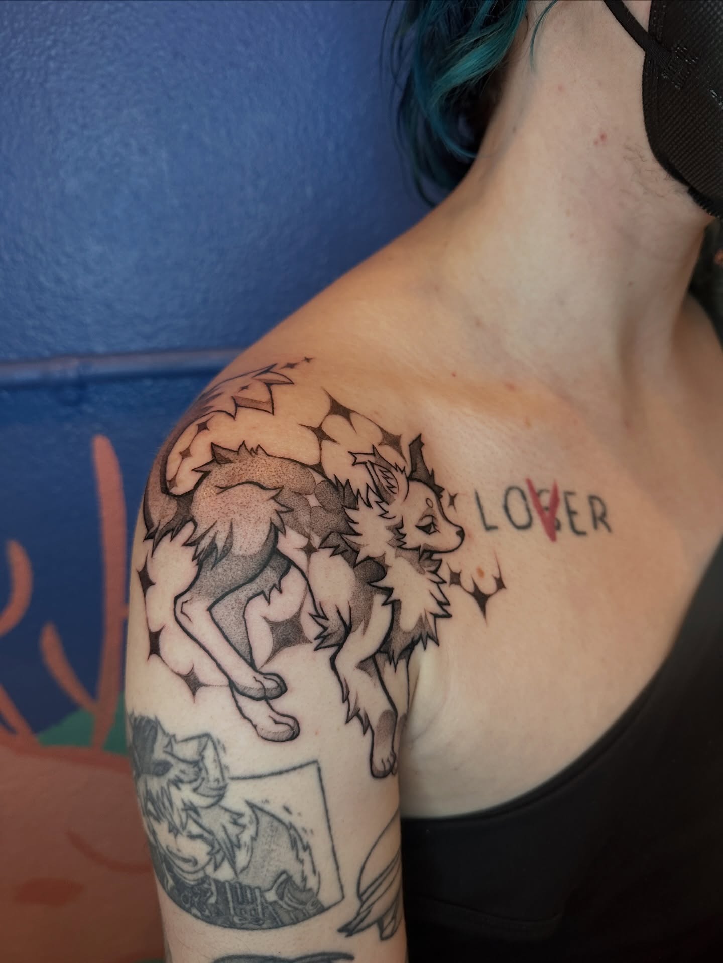 Tattoo by @deggy_tattoo — dotwork