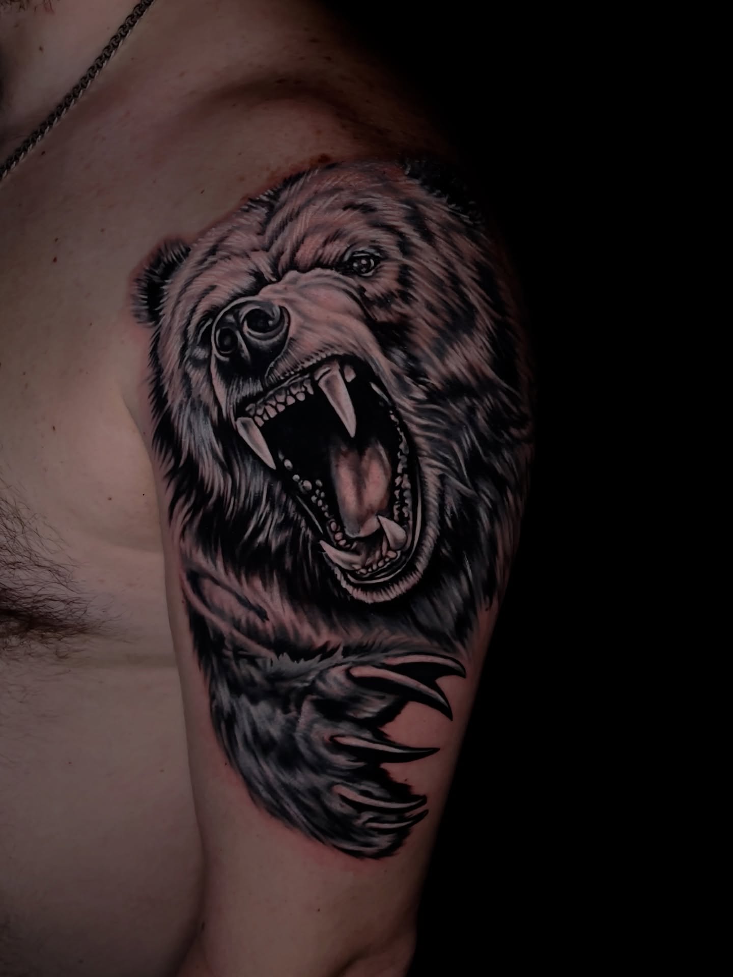 Tattoo by @svityk_tattoomsk — realism, dark_realism