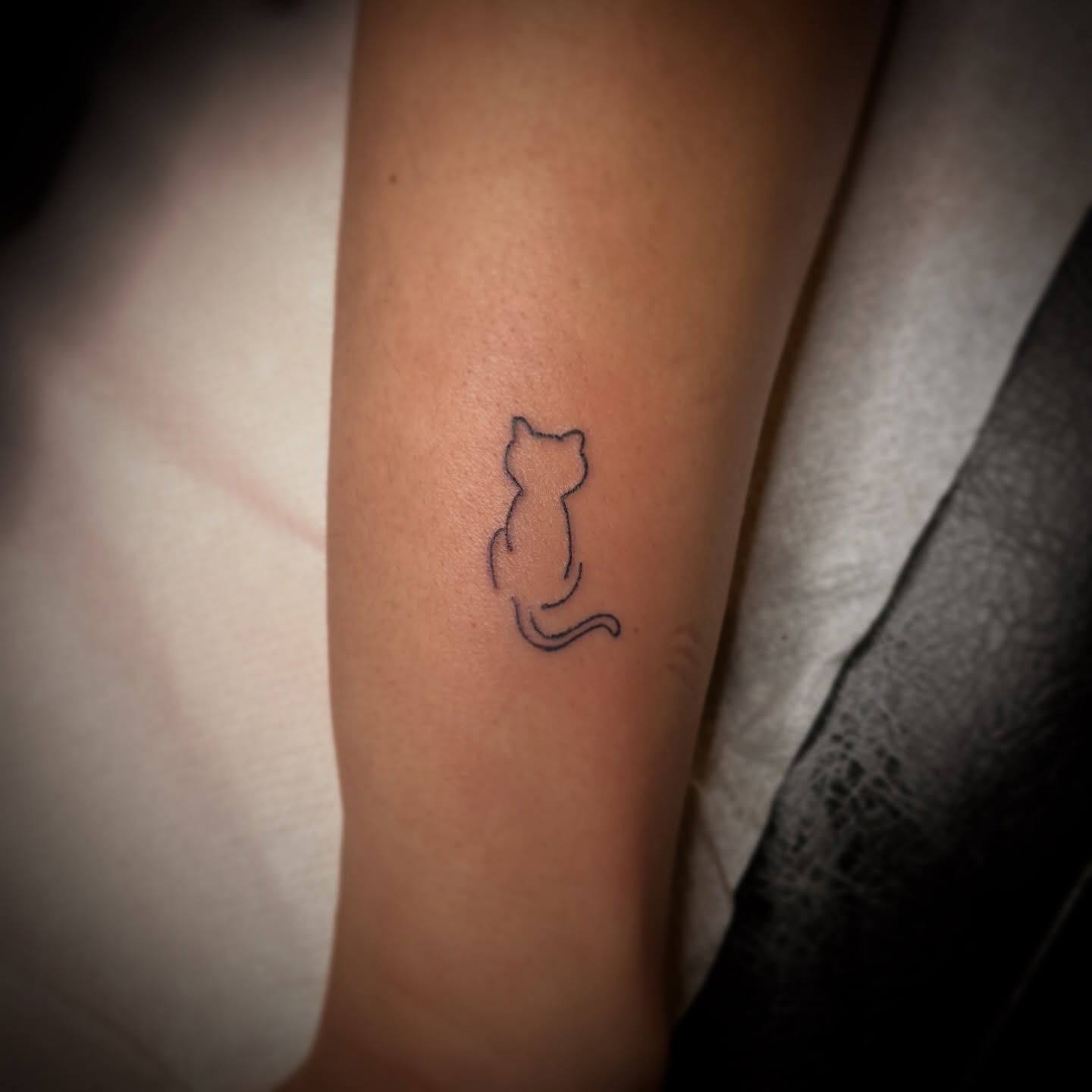 Tattoo by @yatush — minimalist
