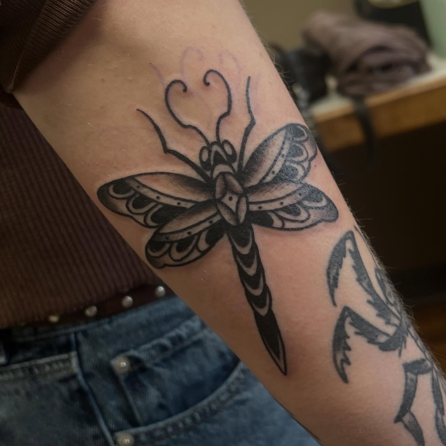 Tattoo by @mya.tattoos β black_and_grey