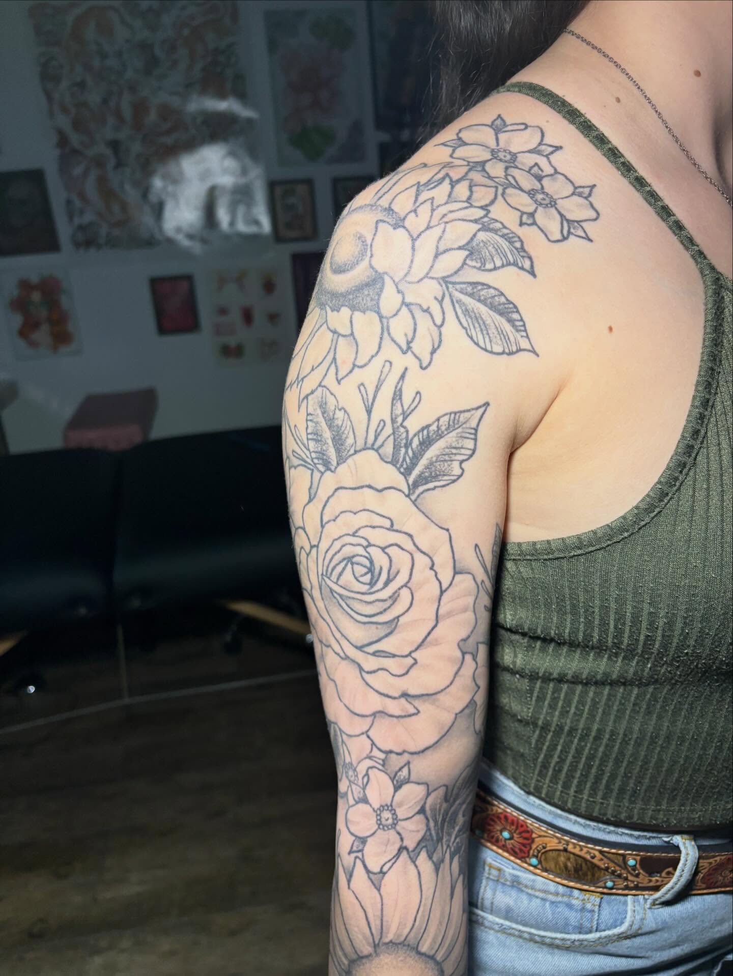 Tattoo by @dustintouchton — american_traditional, black_and_grey