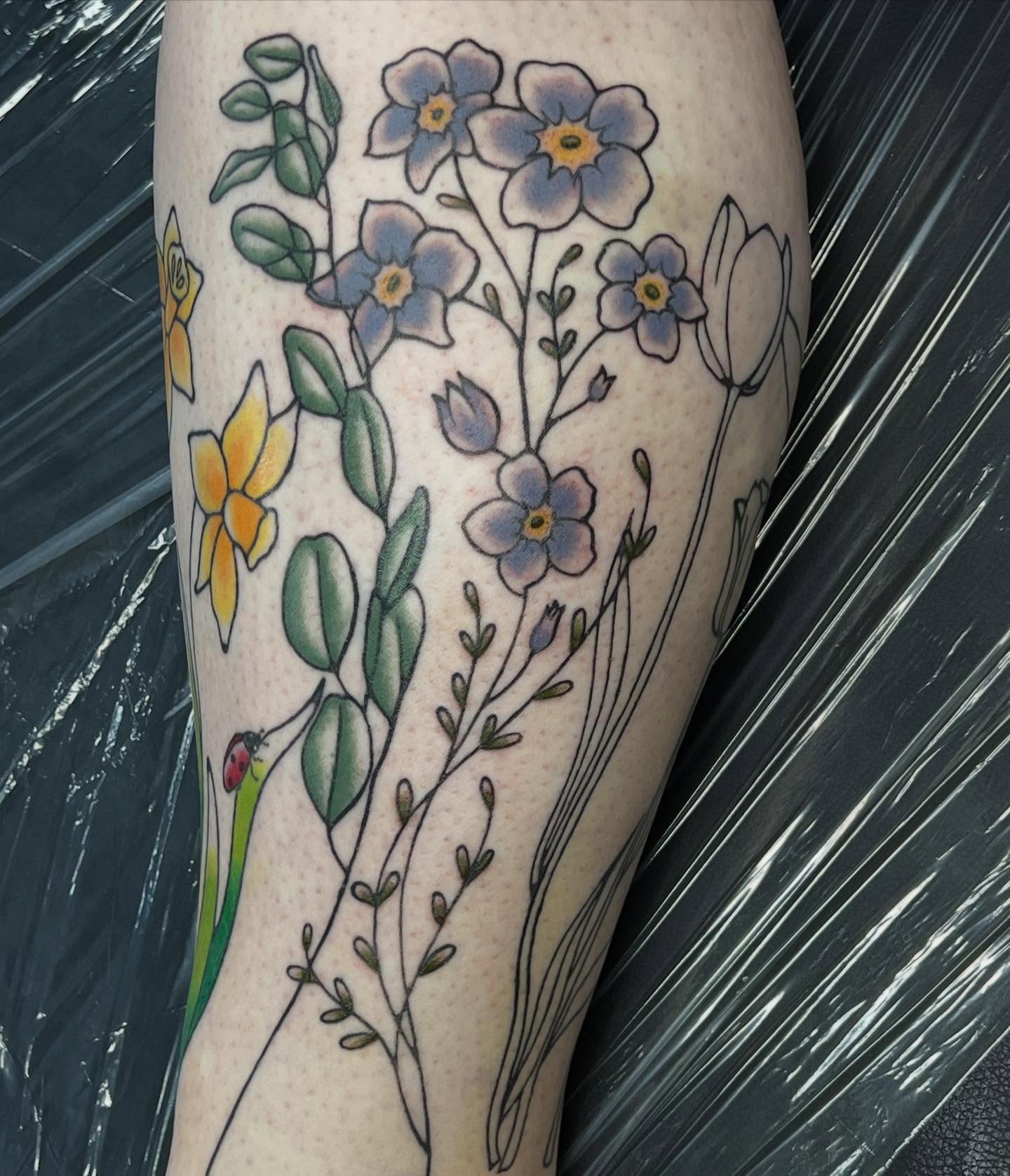 Tattoo by @chameleonart — dotwork