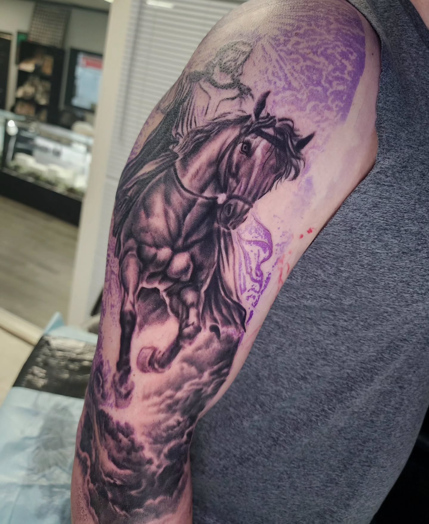 Tattoo by @zachmullinstattoos — realism, dark_realism