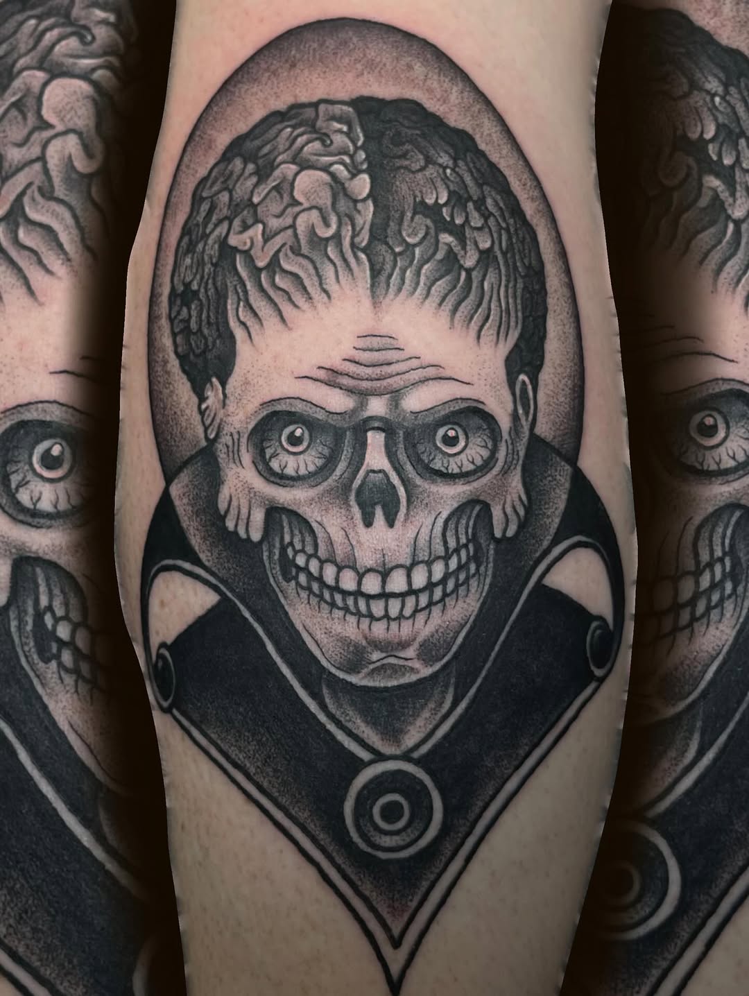 Tattoo by @chris.avera.tattooer — black_and_grey, realism