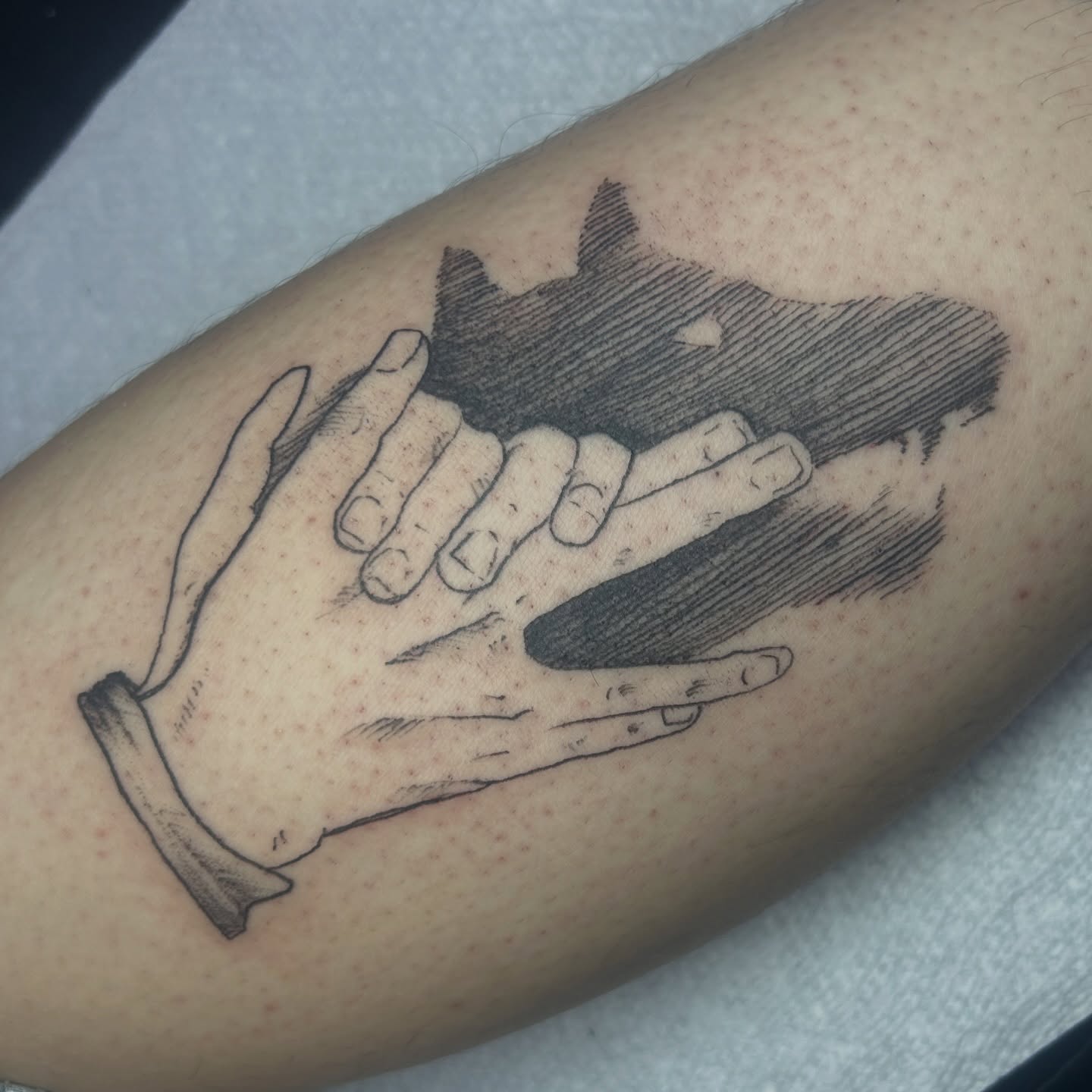 Tattoo by @yobeazytattoos — black_and_grey