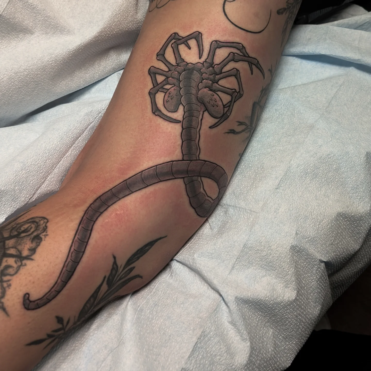 Tattoo by @jptattooartist — black_and_grey