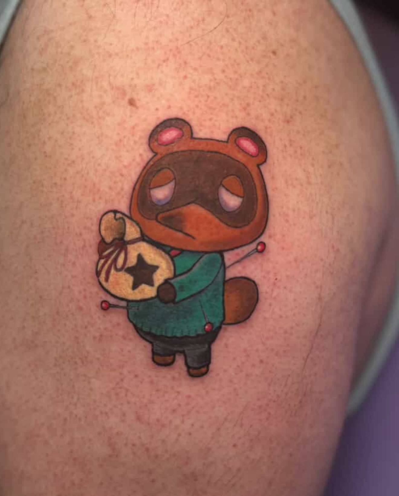 Tattoo by @stungbystaxx — dotwork