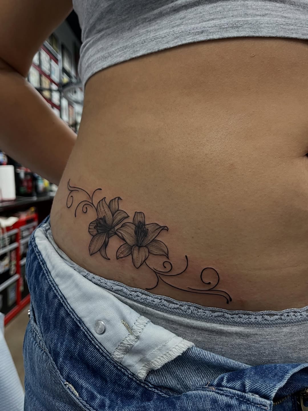 Tattoo by @valadeztattoo — fine_line, black_and_grey