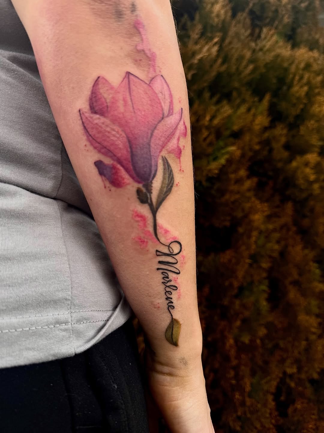 Tattoo by @nannytattoo β fine_line, lettering_script