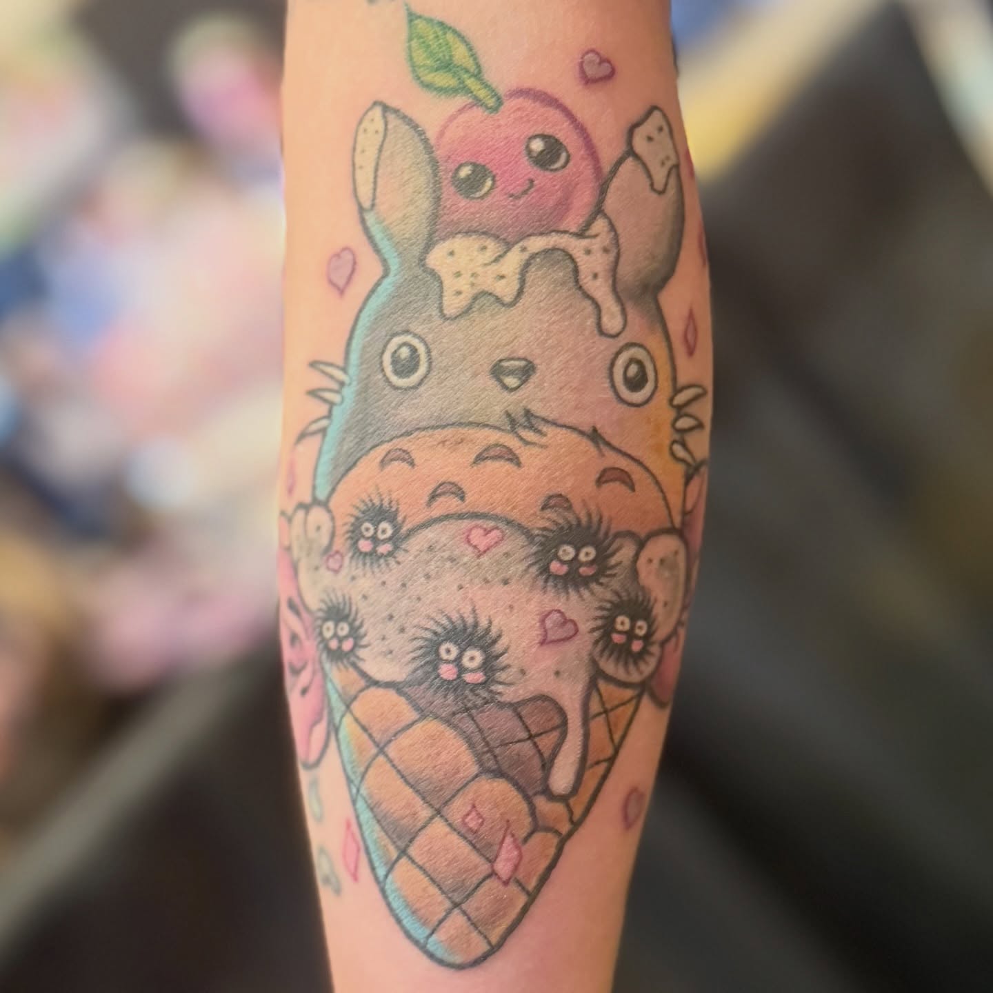 Tattoo by @injectintelligence — new_school, anime