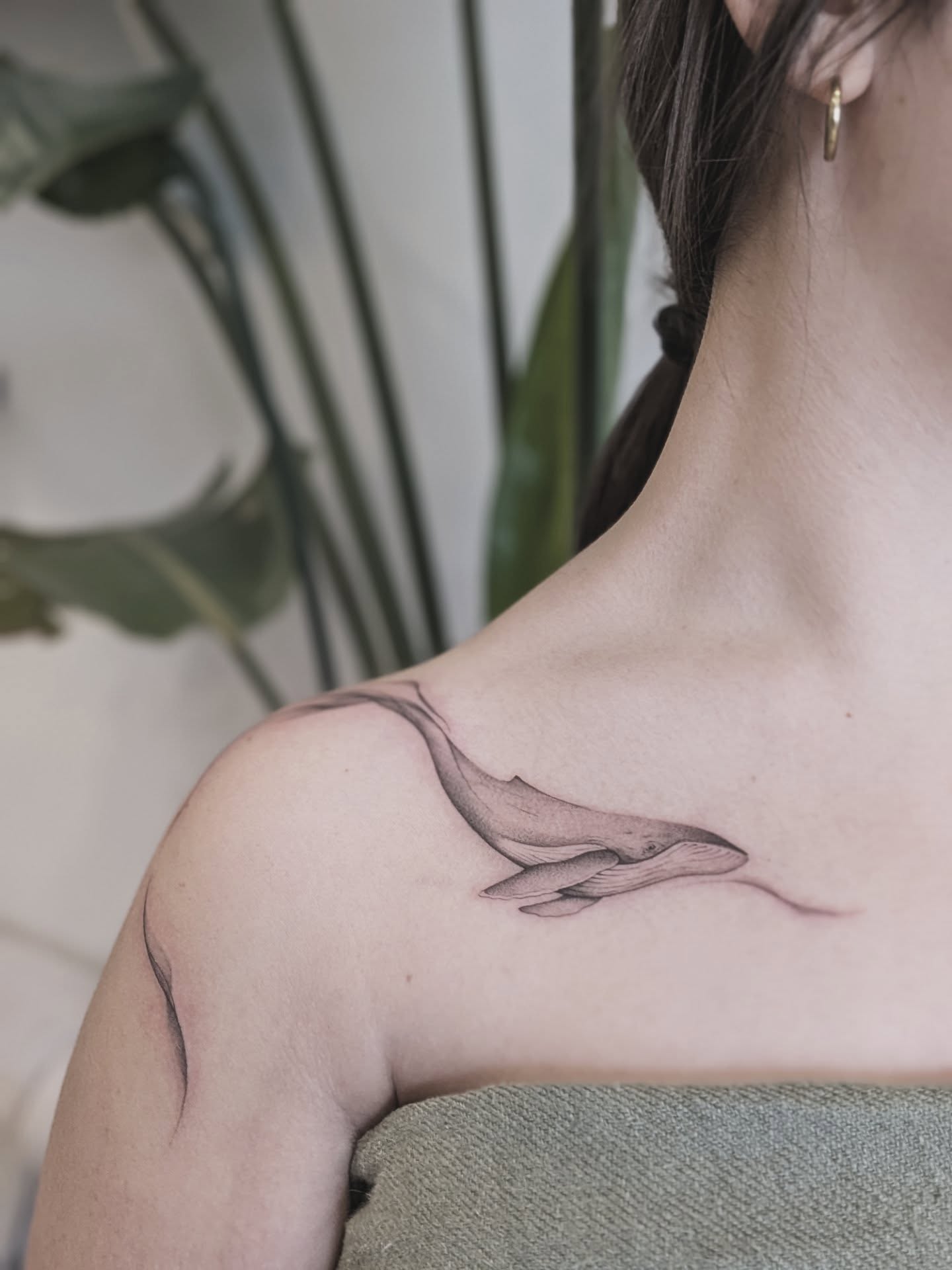 Tattoo by @le.petitmonstre — black_and_grey
