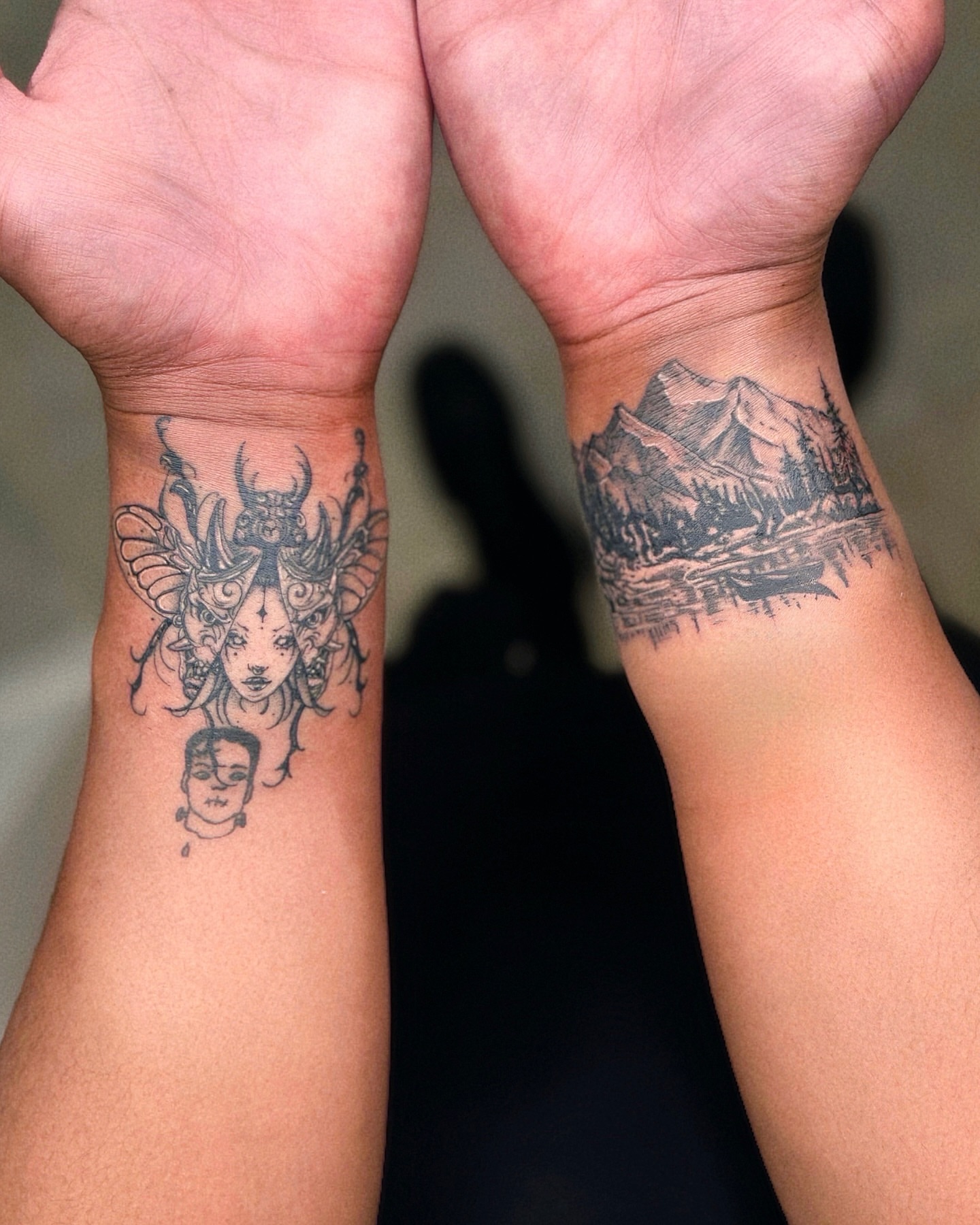 Tattoo by @mjtattoonyc — black_and_grey, illustrative