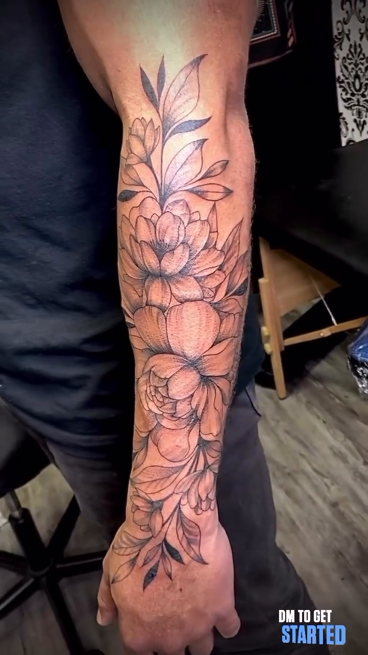 Tattoo by @luismarrufotattoo — black_and_grey, fine_line