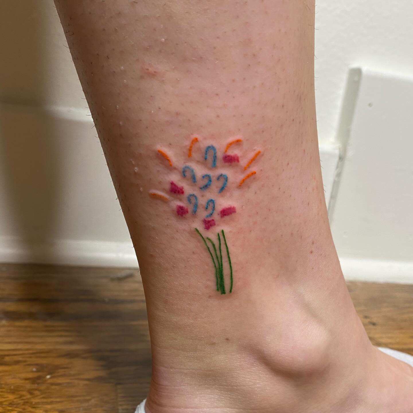 Tattoo by @coloredpencilgrl — dotwork