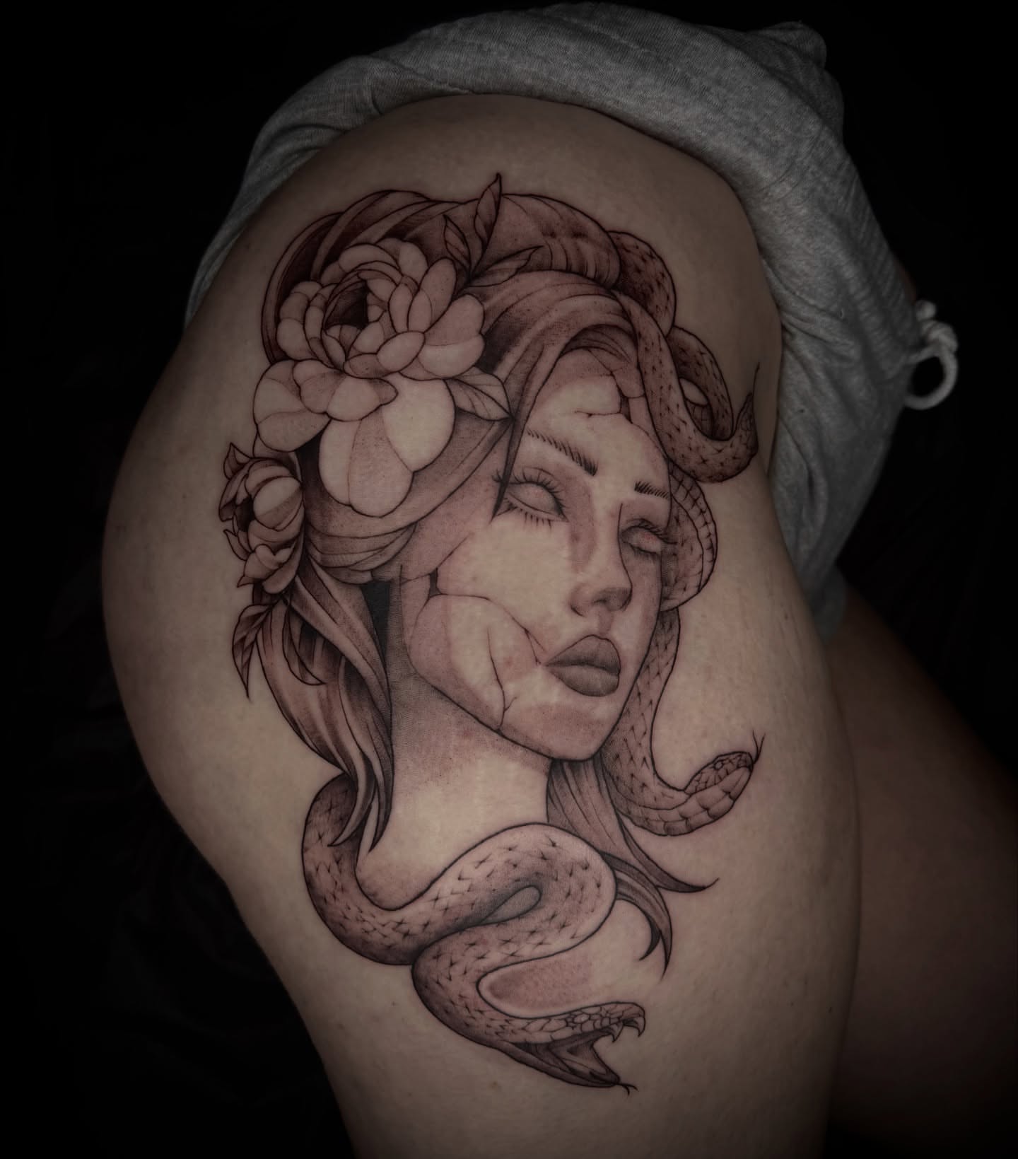 Tattoo by @new_erah_design — realism, black_and_grey
