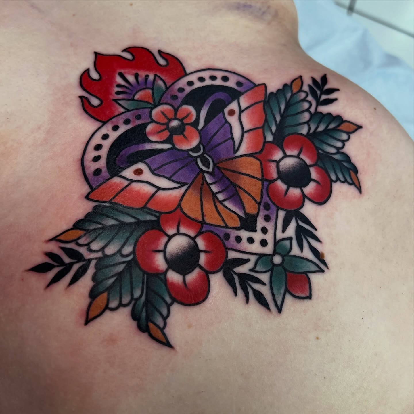 Tattoo by @morganhabe — american_traditional