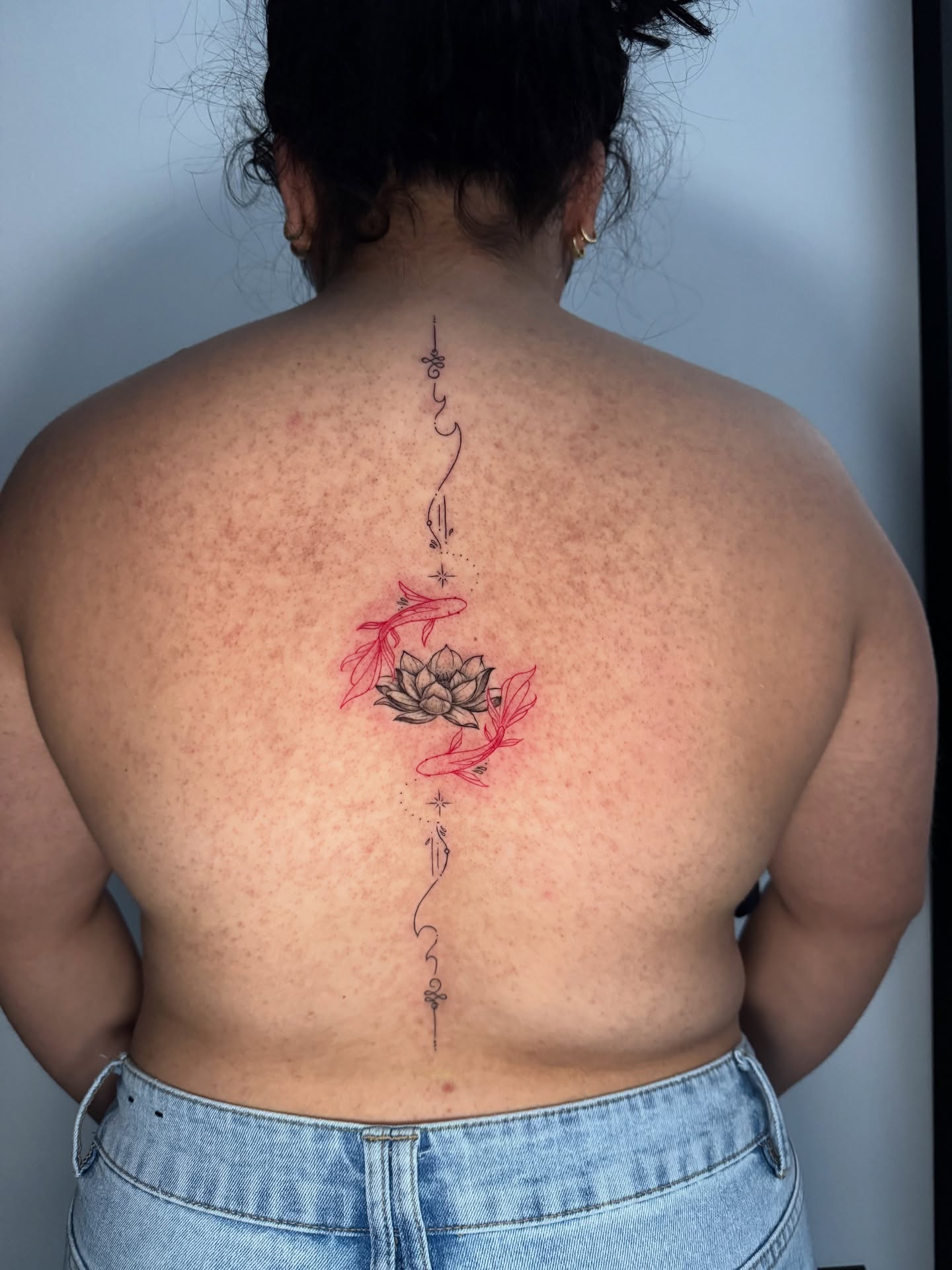 Tattoo by @monicas_tattoos โ dotwork, geometric