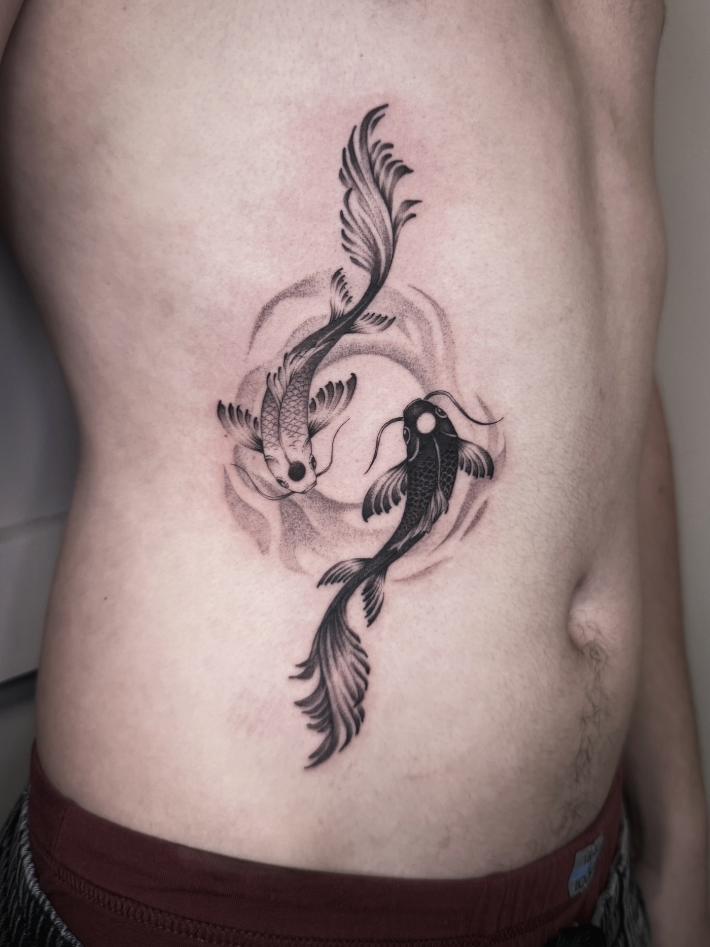 Tattoo by @naviiart โ black_and_grey