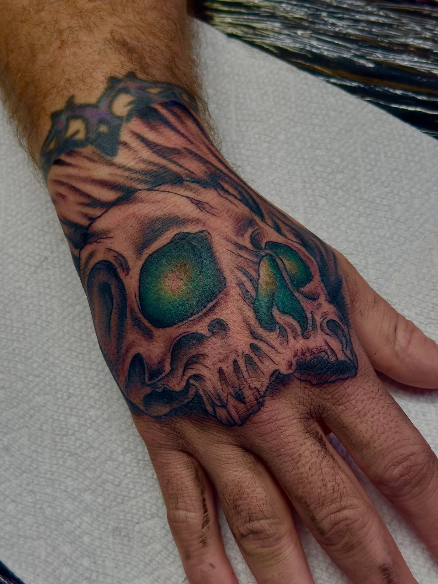 Tattoo by @cryptidtattooer — dark_realism