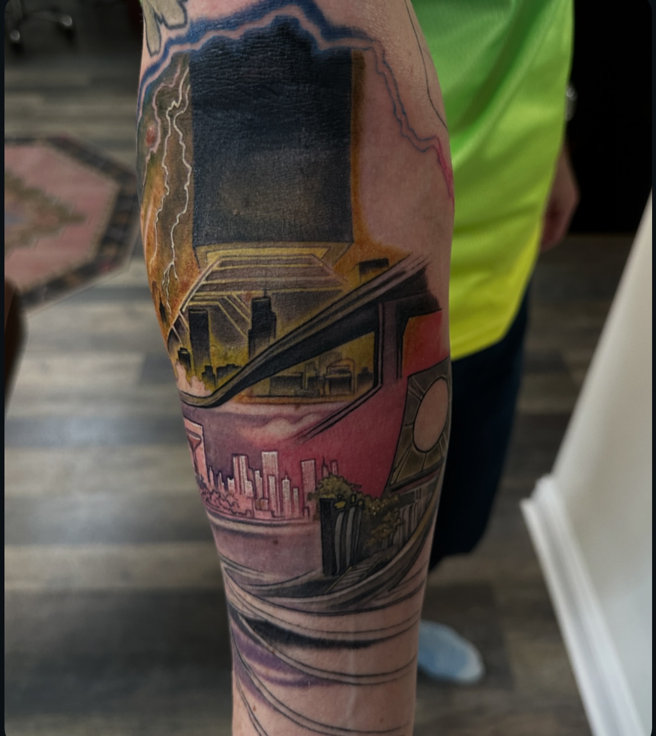 Tattoo by @johntarrao — realism, dotwork
