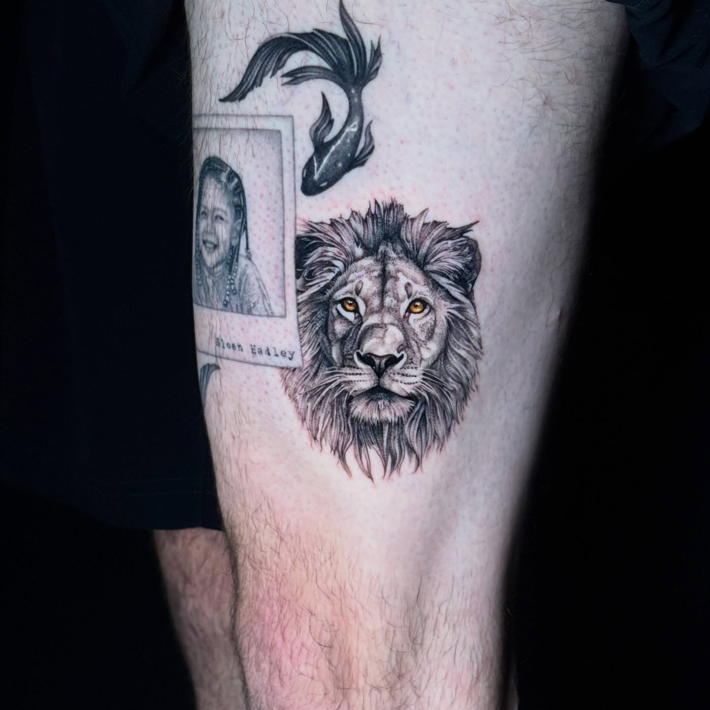 Tattoo by @fckthetinytattooer — realism, black_and_grey
