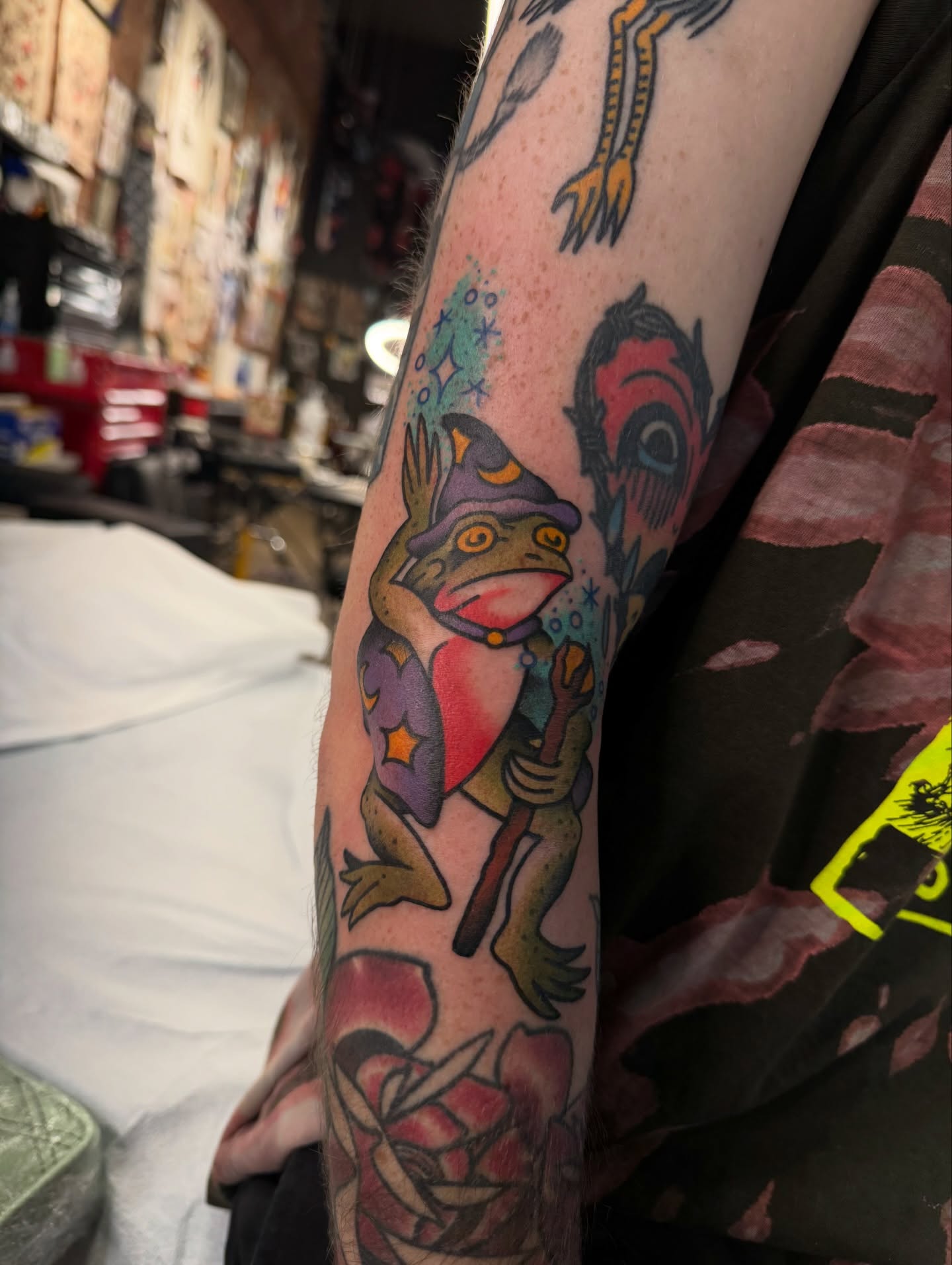 Tattoo by @rarespider — american_traditional