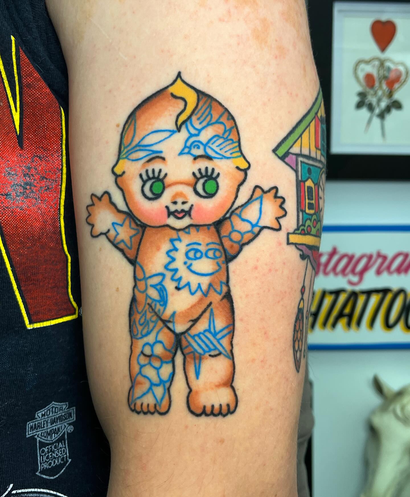 Tattoo by @sweetpeachtattoos — american_traditional