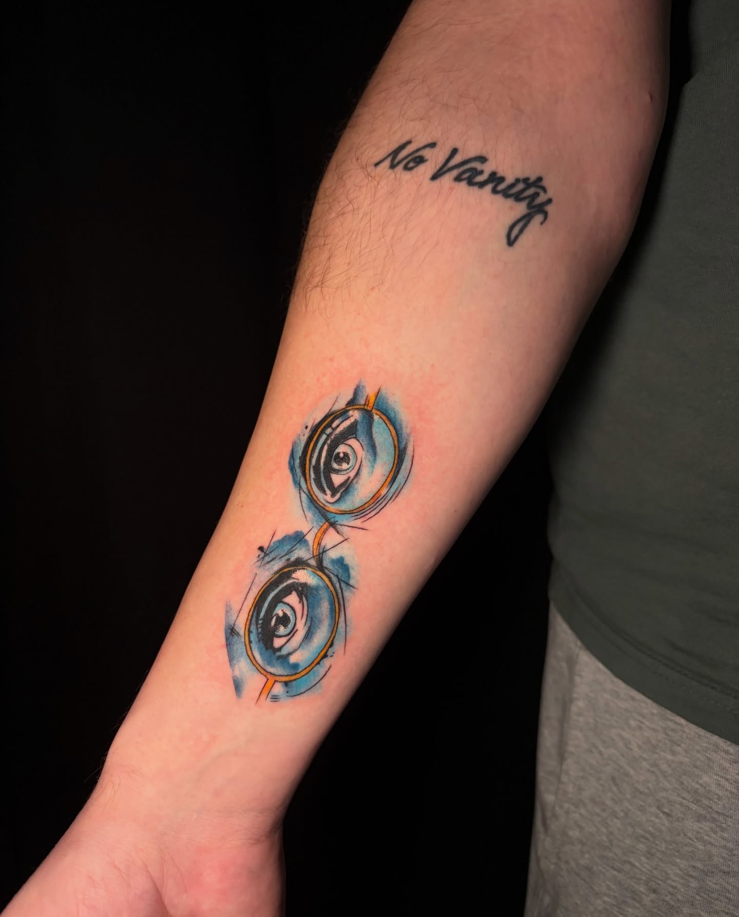 Tattoo by @angeline.tattoo — watercolor