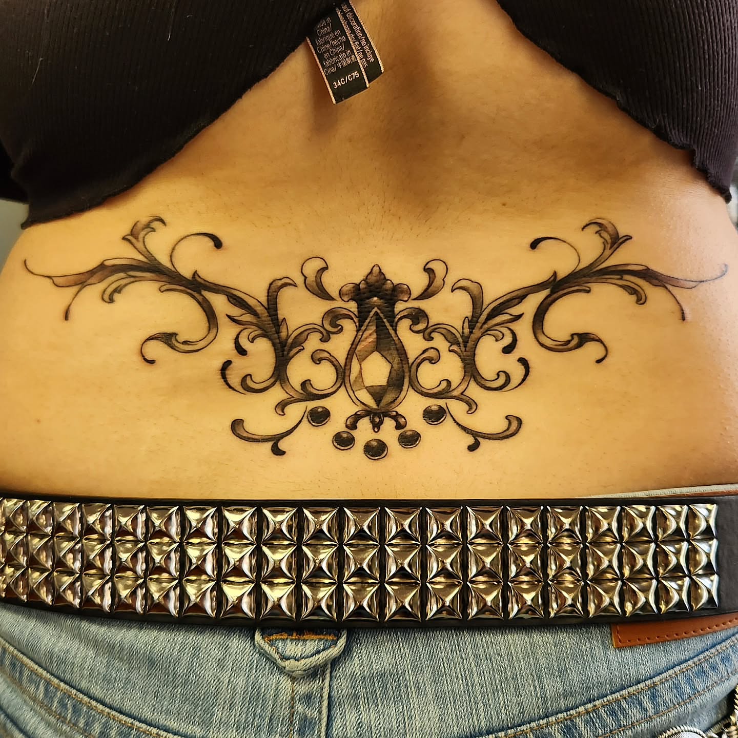 Tattoo by @stone_man720 — ornamental