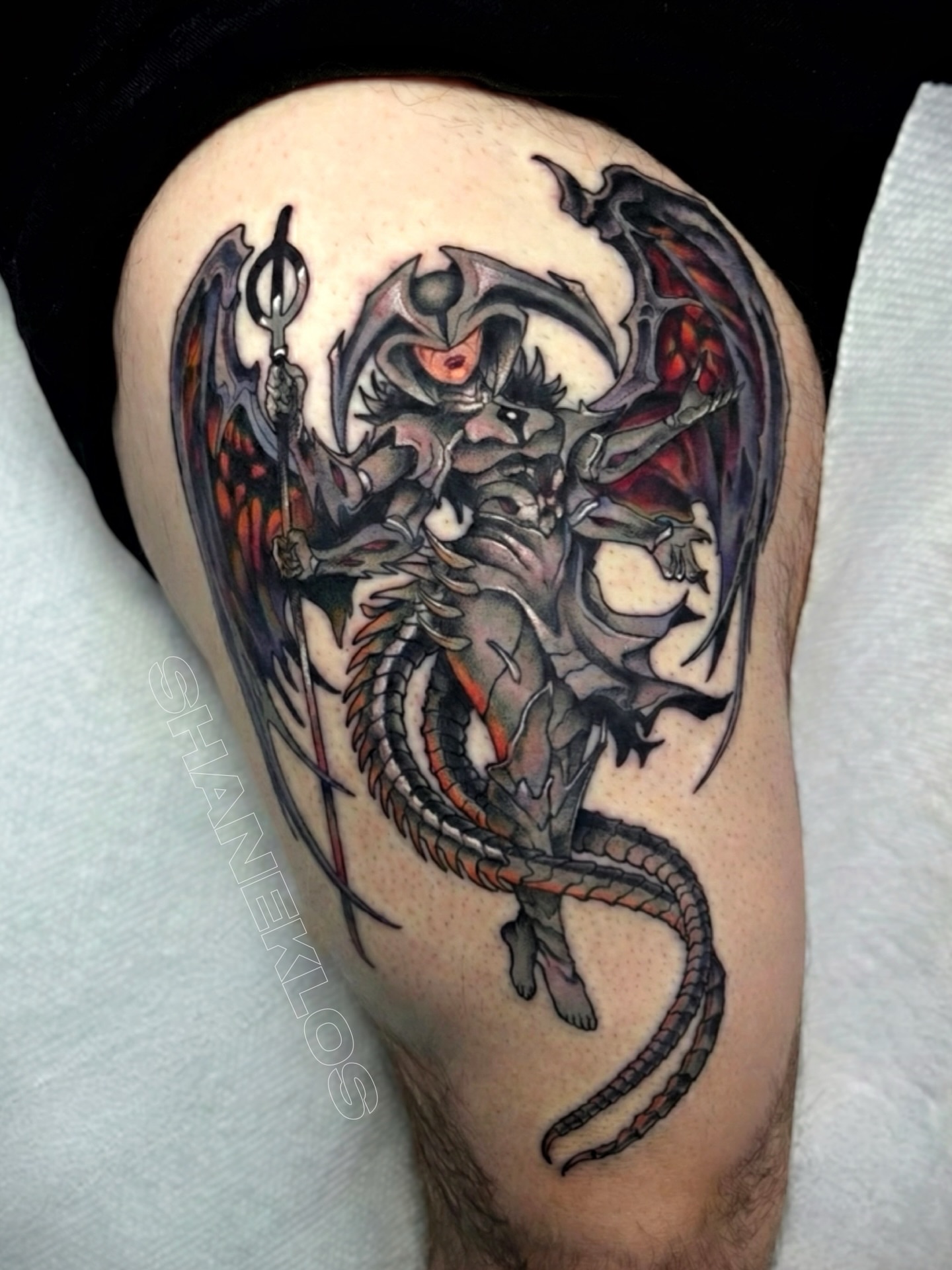 Tattoo by @shaneklos โ dark_realism