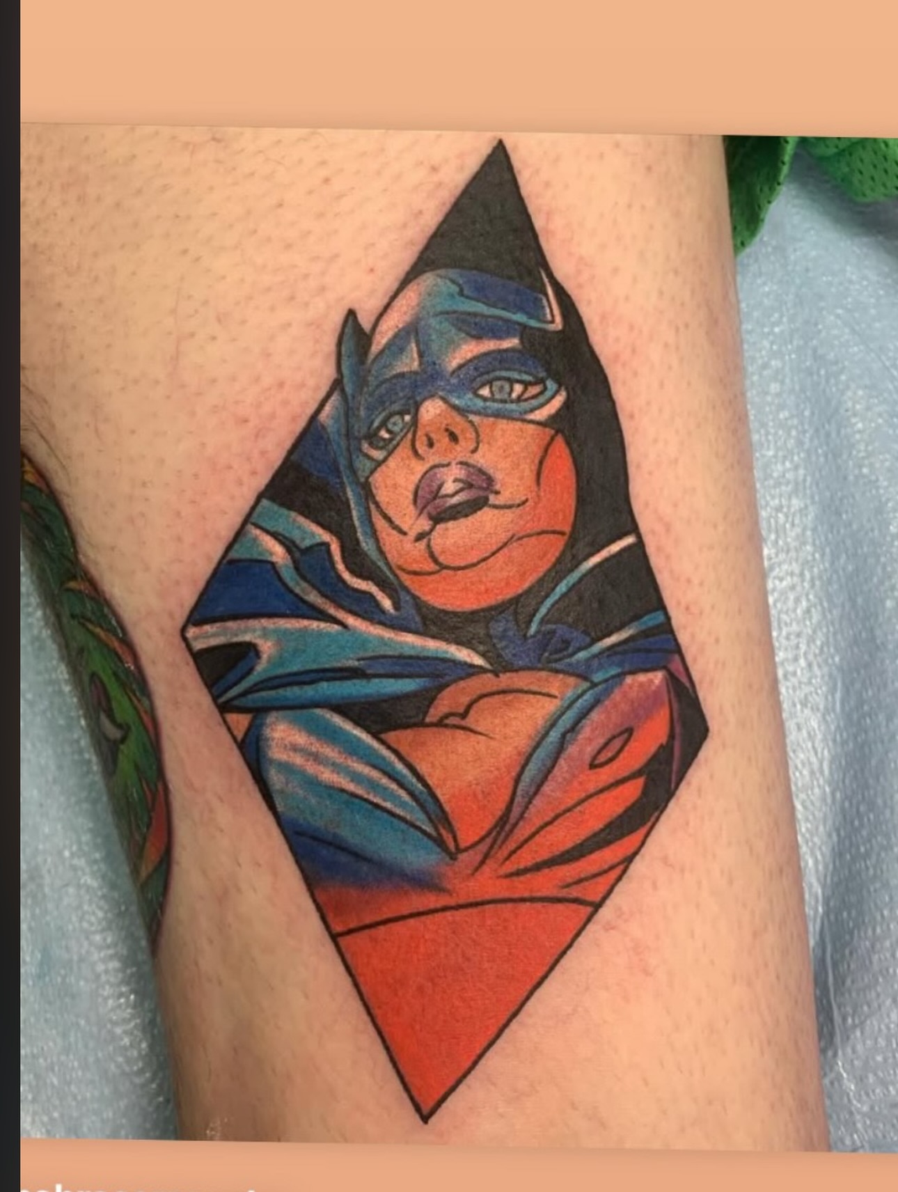Tattoo by @thebracamonster — geometric