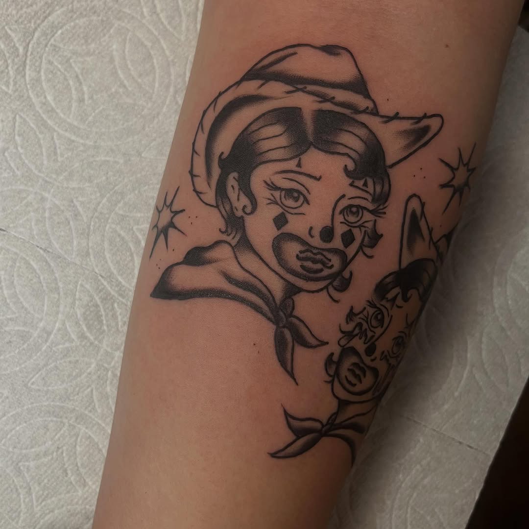 Tattoo by @riffraff.tattoos — american_traditional, neo_traditional