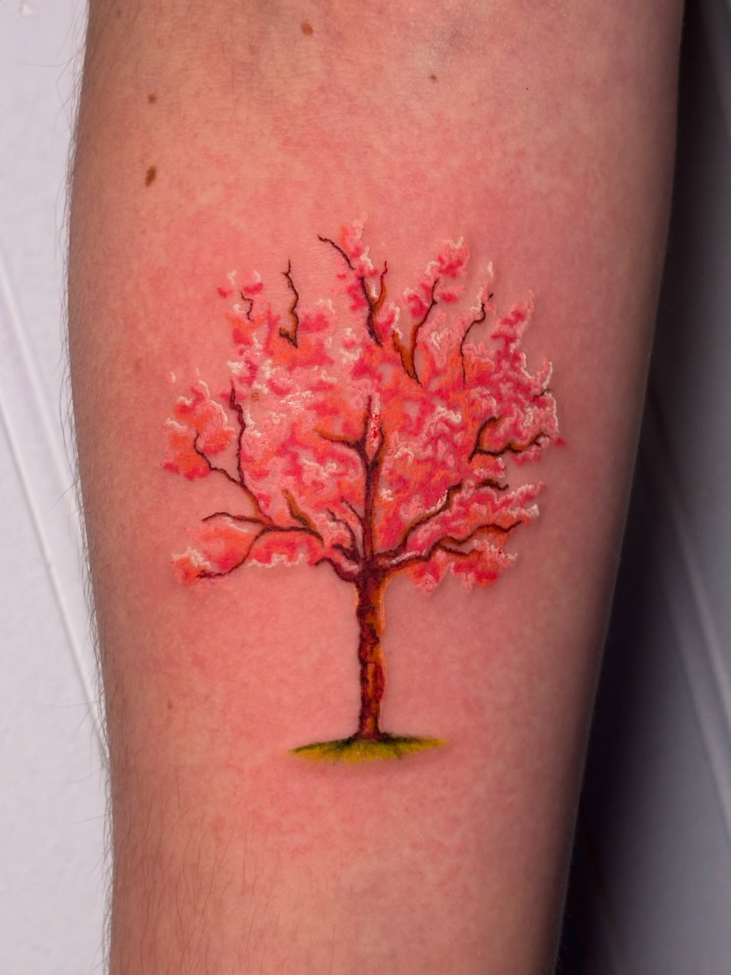 Tattoo by @mandyblossoms_tattoo — watercolor