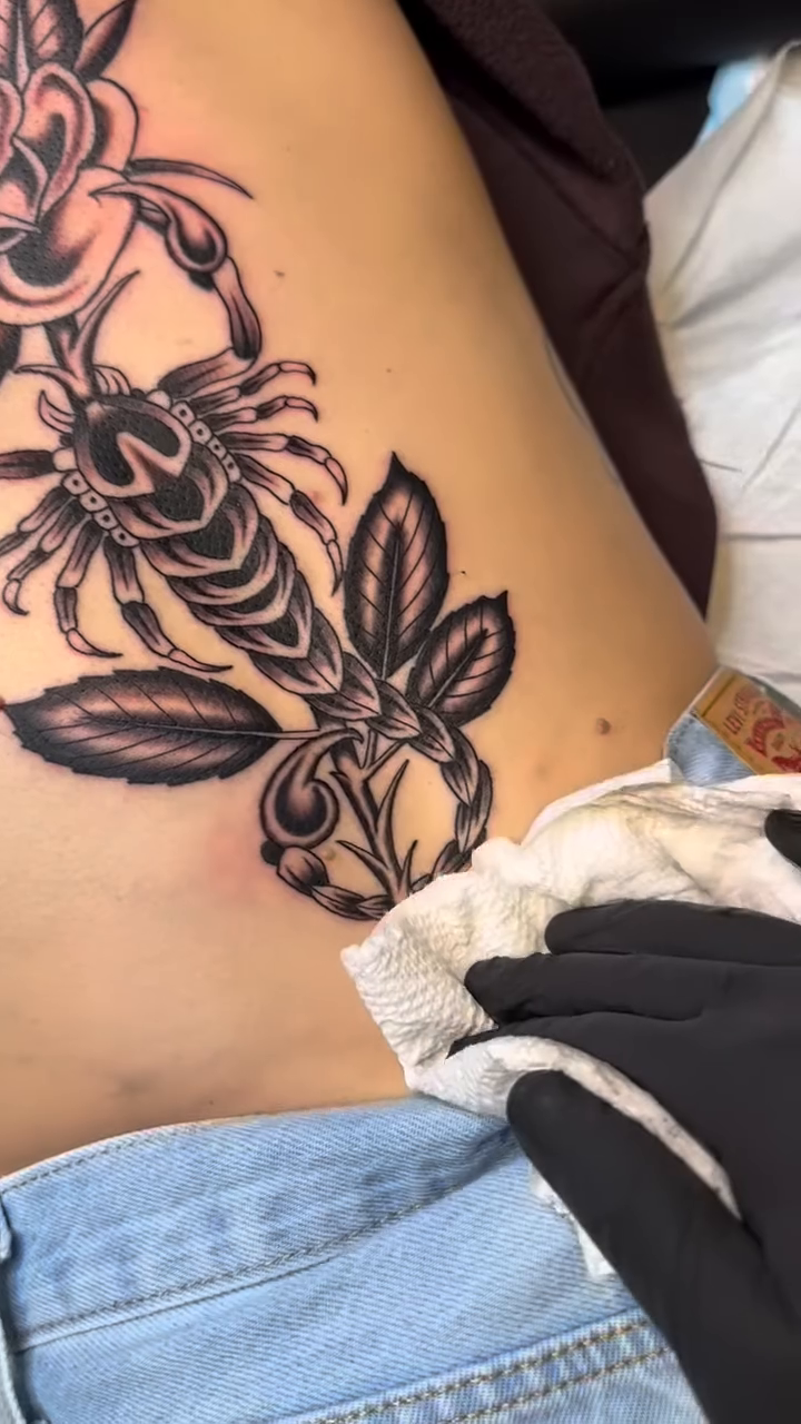 Tattoo by @juareztattoos — black_and_grey, realism