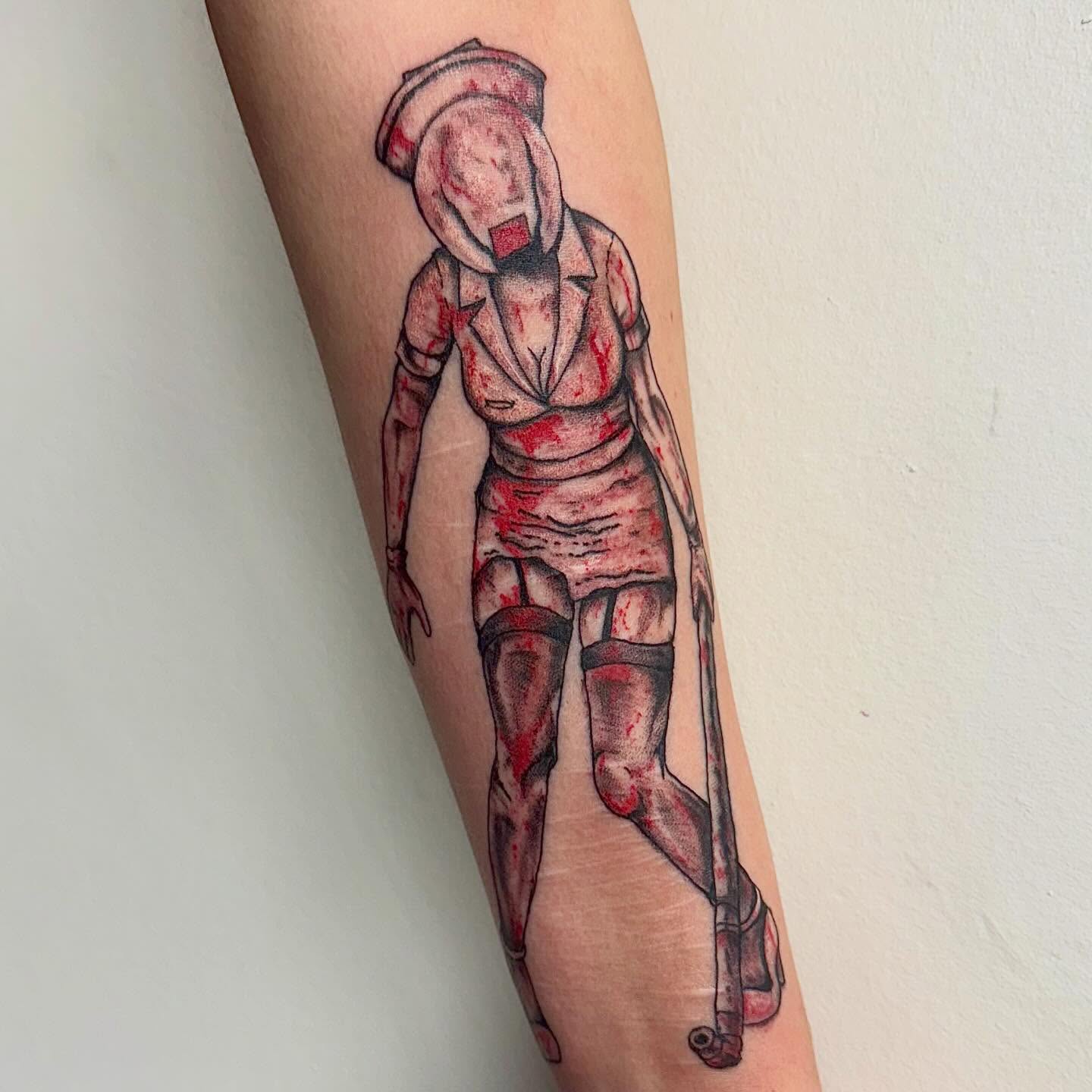 Tattoo by @gutsandink — dark_realism