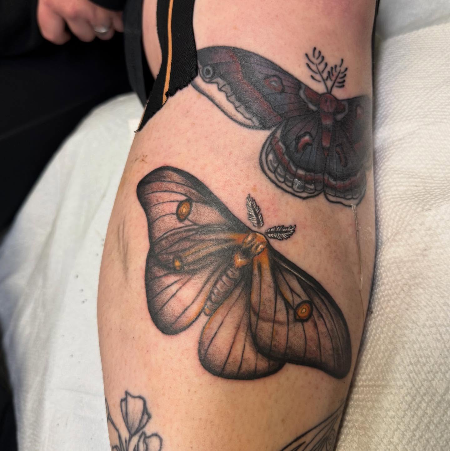 Tattoo by @krasuetattoo — realism, dotwork