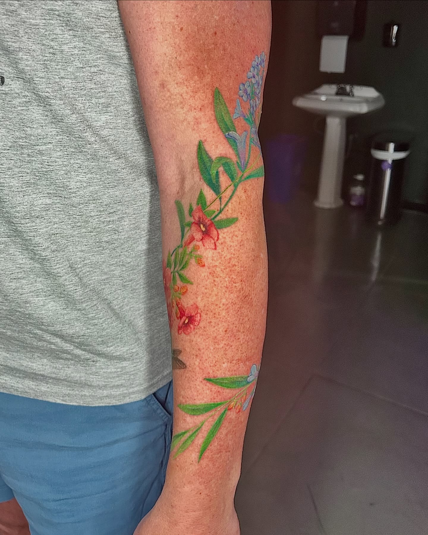 Tattoo by @tattoosbymallory β watercolor