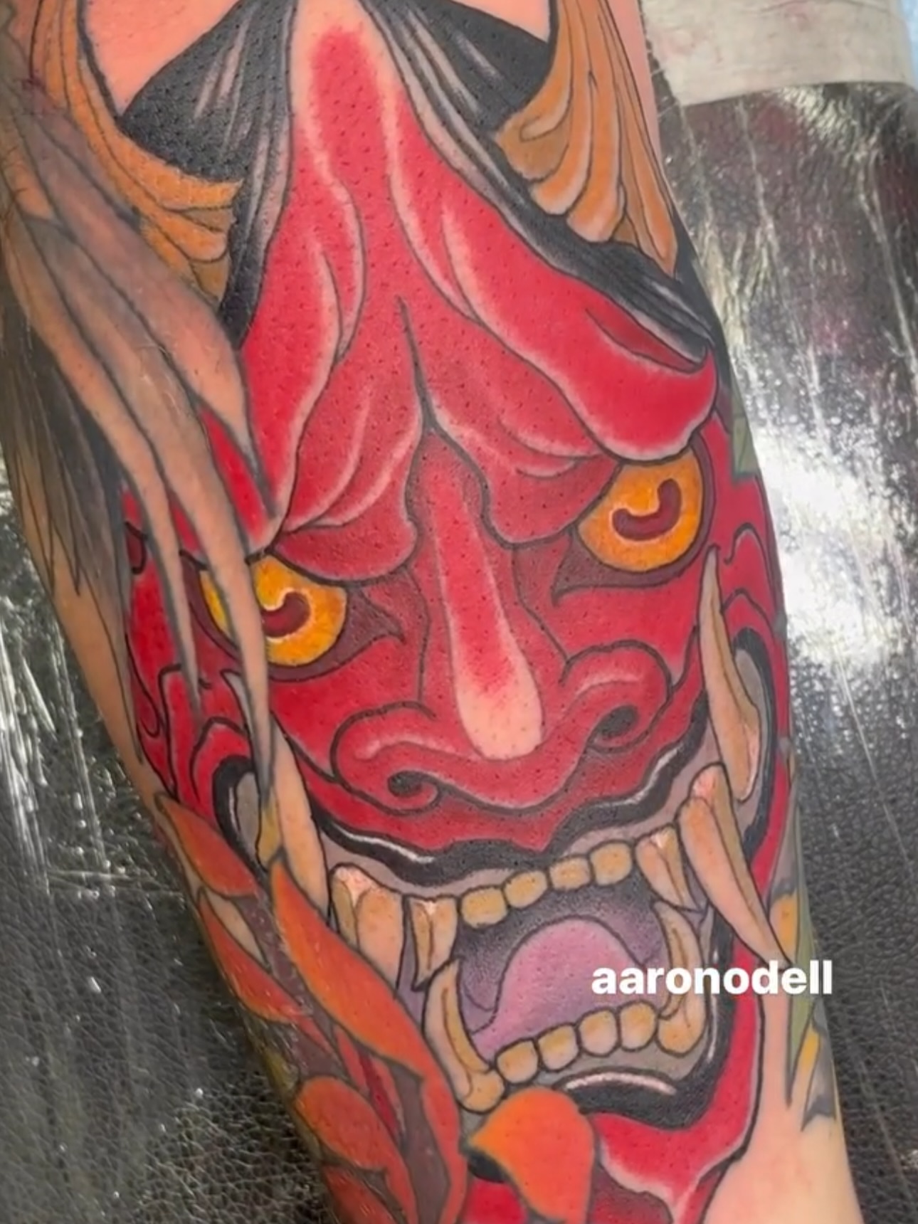 Tattoo by @aaronodell — american_traditional