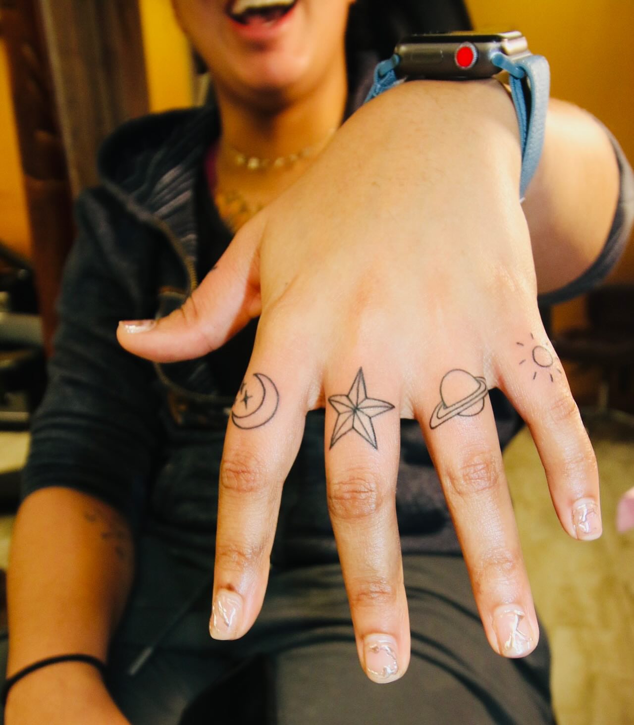 Finger tattoos geometric tattoo on the hand by π’ππ΅π΅π΄ π©°π