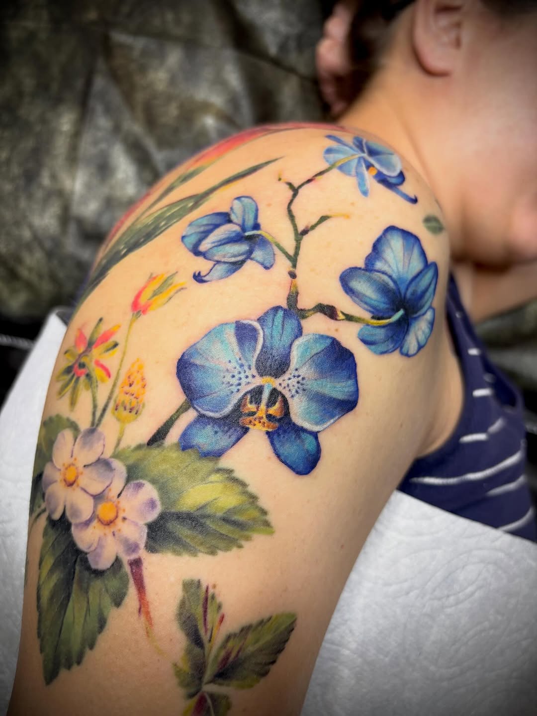 Tattoo by @jolieetattoo — realism, botanical