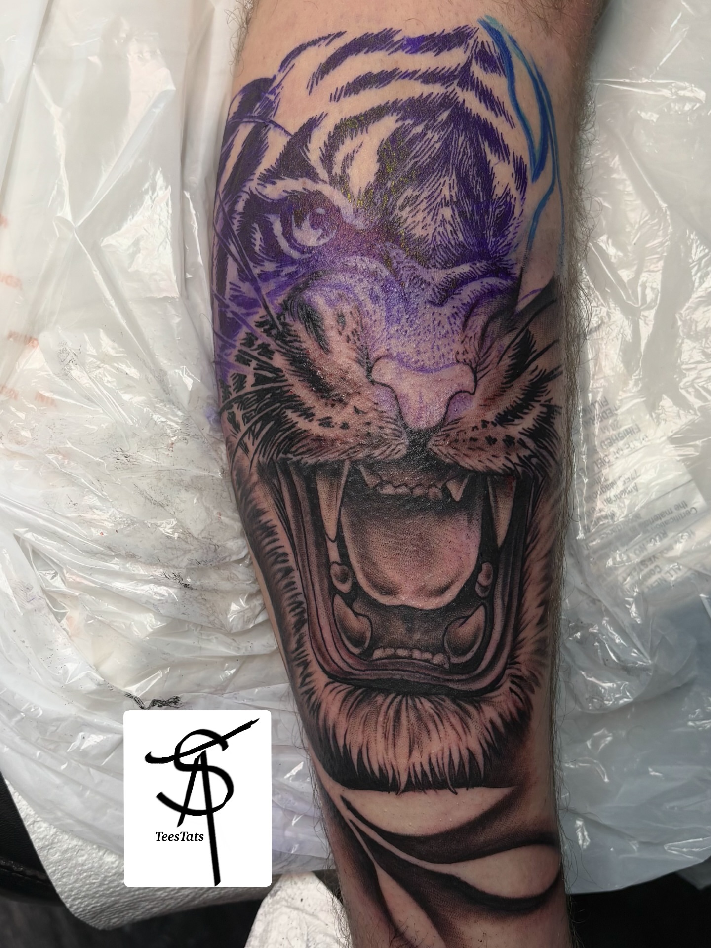 Tattoo by @tatte3_ — realism, dark_realism