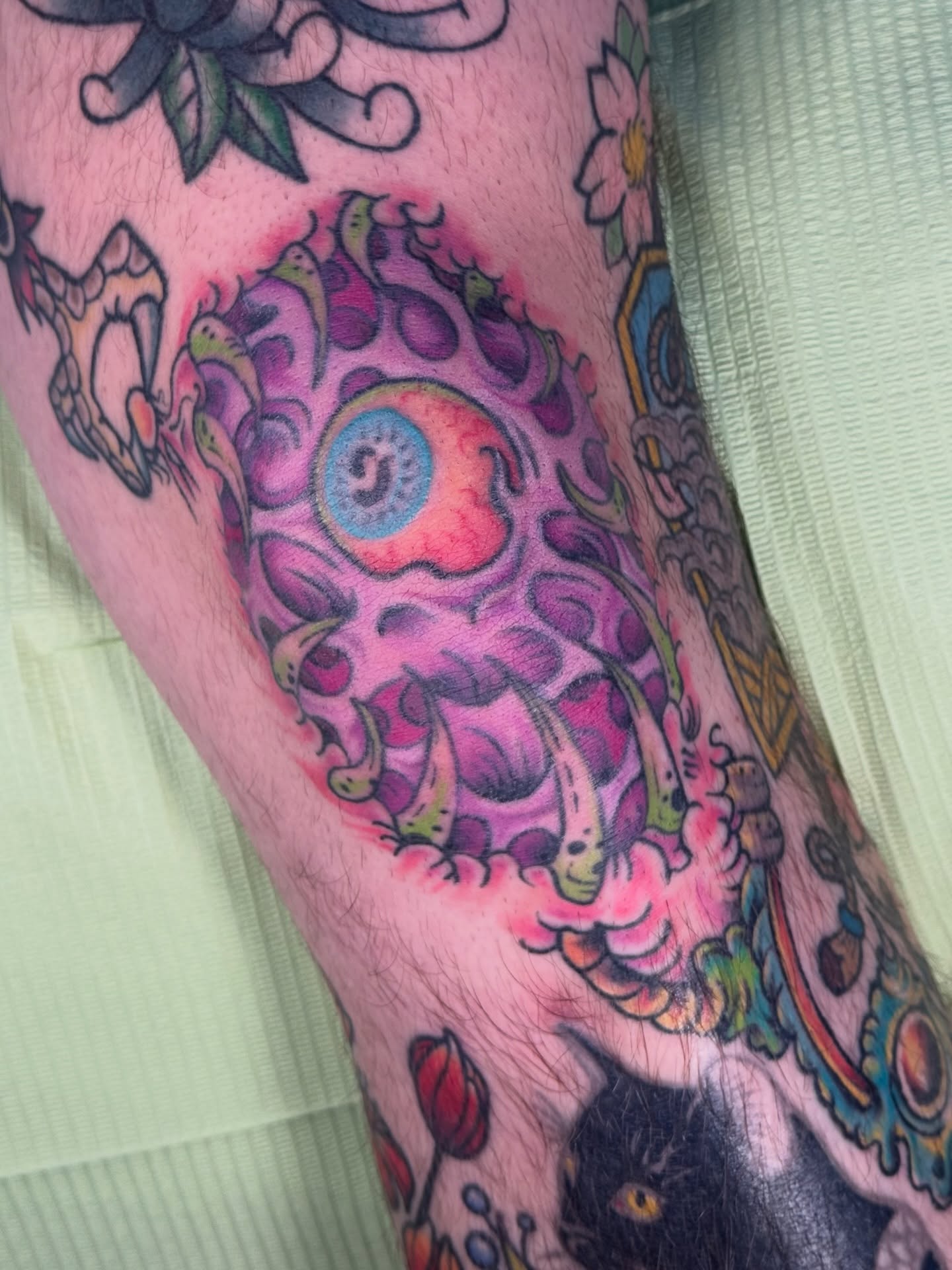 Tattoo by @kayoktats — new_school, watercolor