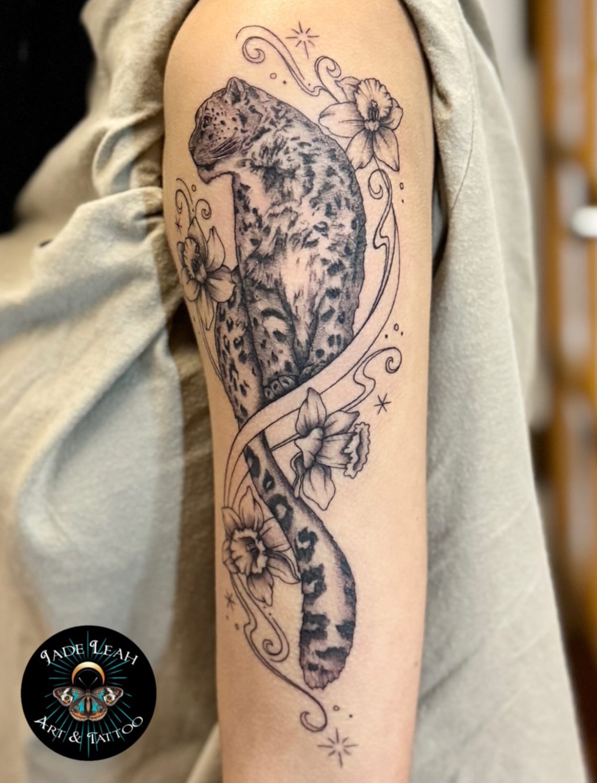 Tattoo by @jadeleah.artandtattoo β black_and_grey, realism