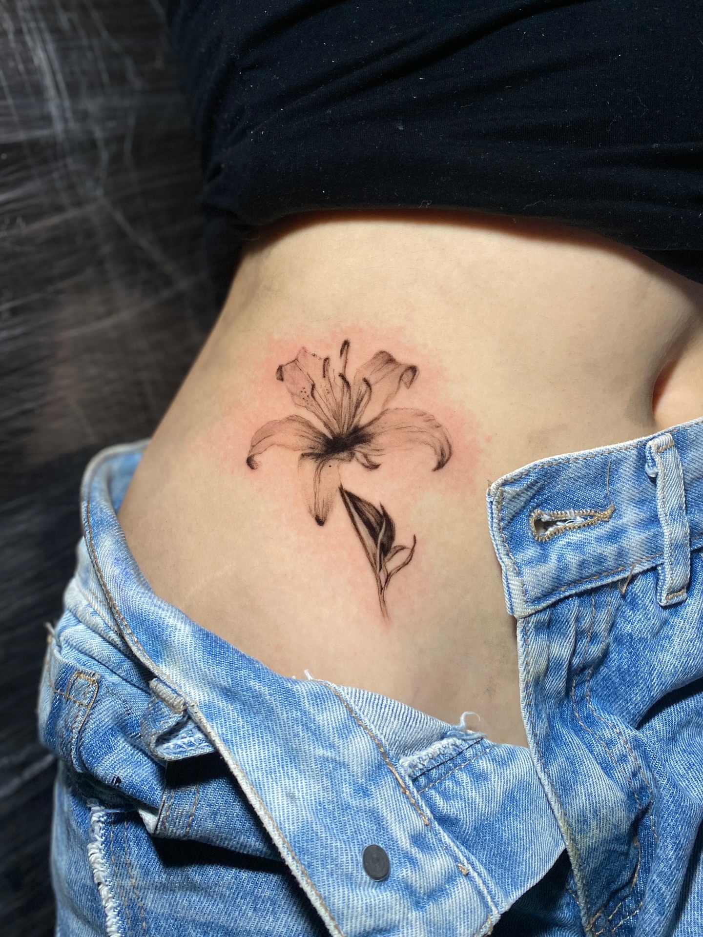 Tattoo by @sebastrussy — black_and_grey